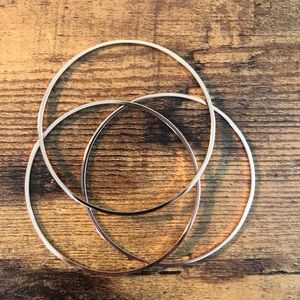 Cynthia Rybakoff rose gold bracelets